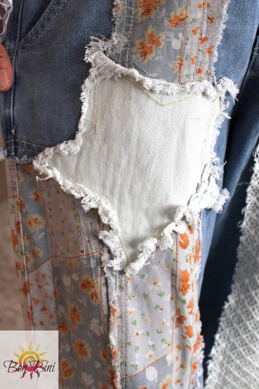 POL Skye Patchwork Twill Pants