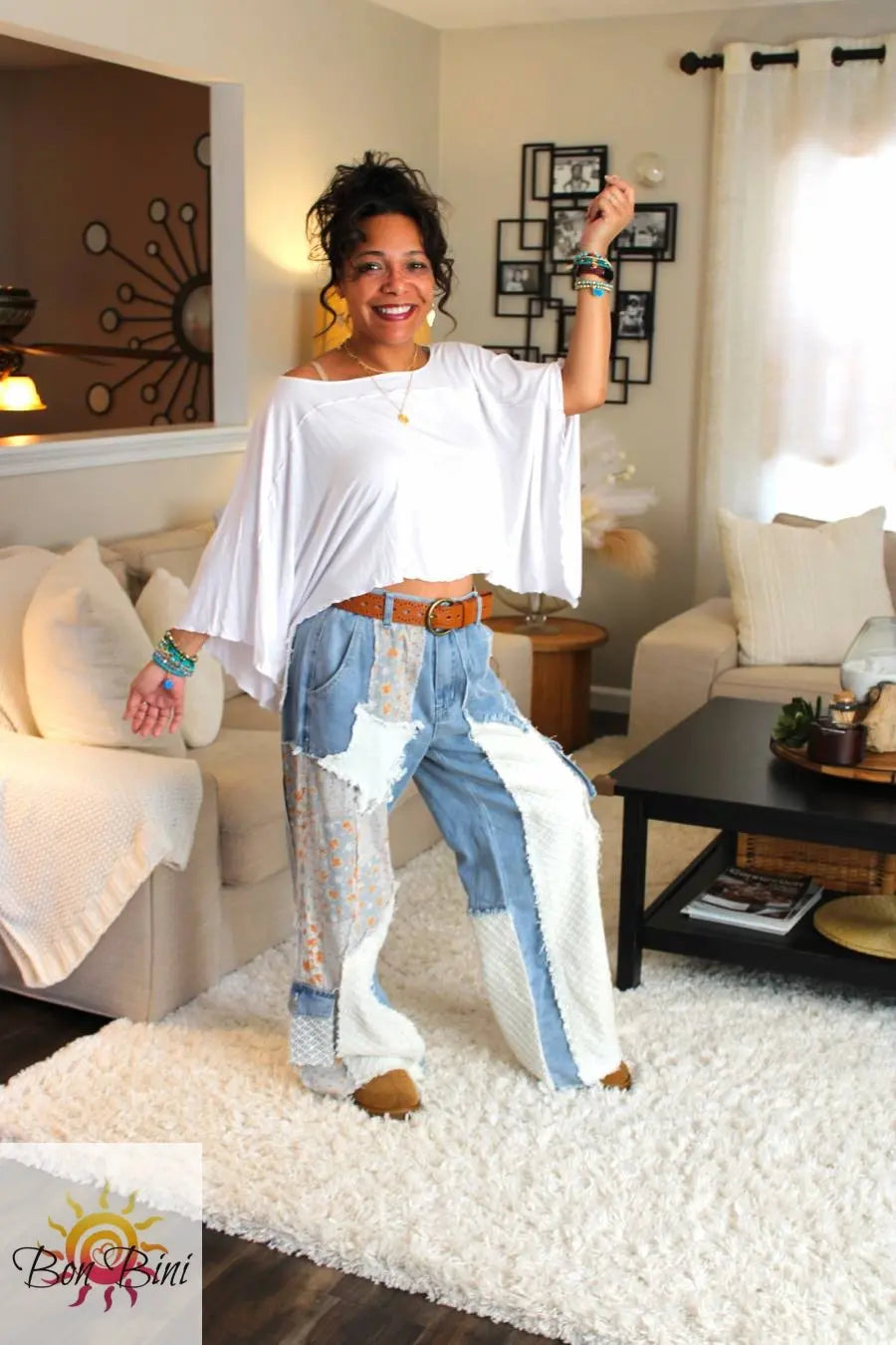 Essential Boho Poncho Top