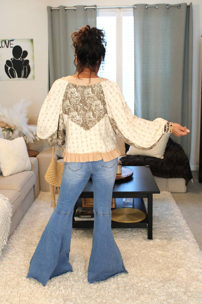 POL Baila Conmigo Boho Blouse