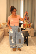 Load image into Gallery viewer, POL Double Gauze Lace Jogger Pants
