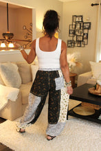 Load image into Gallery viewer, POL Courtyard Garden Patchwork Pants
