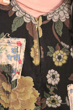 Load image into Gallery viewer, POL Forest Florals Vintage Washed Denim Overalls
