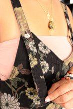 Load image into Gallery viewer, POL Forest Florals Vintage Washed Denim Overalls
