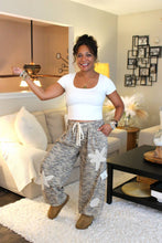 Load image into Gallery viewer, POL Lovely Touch Camo Twill Pants
