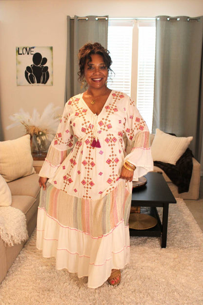 POL Merrow Edge Cotton Dress