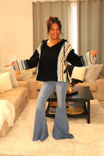 Load image into Gallery viewer, POL Nightscape Chenille Hoodie Sweater
