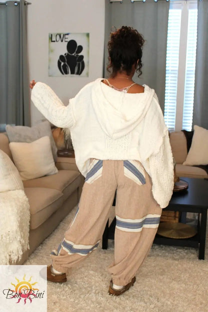 POL Overlock Stitch Jogger Pants