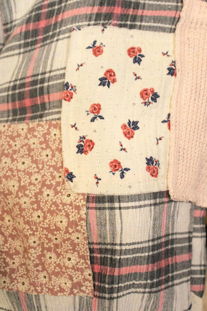 POL Pink Plaid Jogger Pants