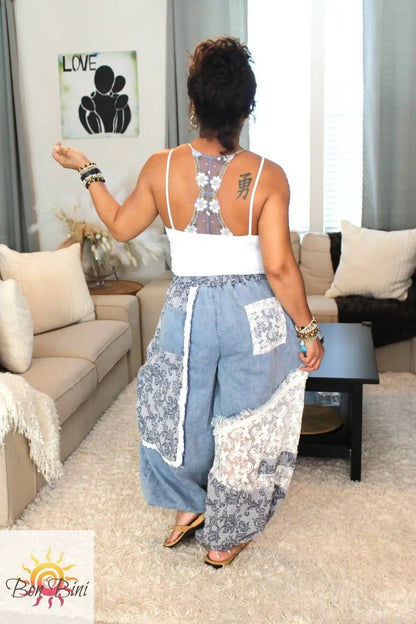 POL Through The Paisley Glass Joggers