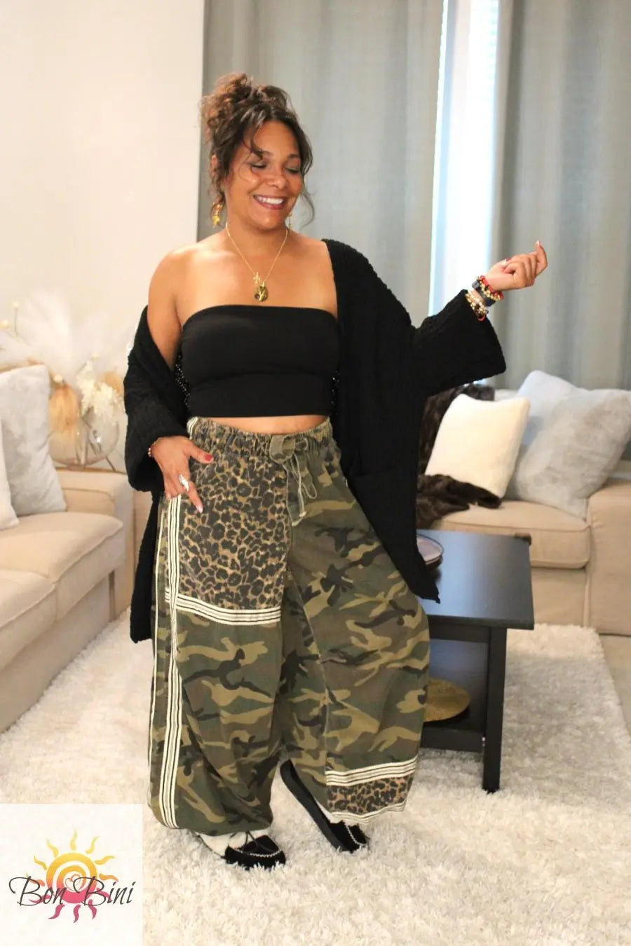 POL Wild Camo Jogger Pants