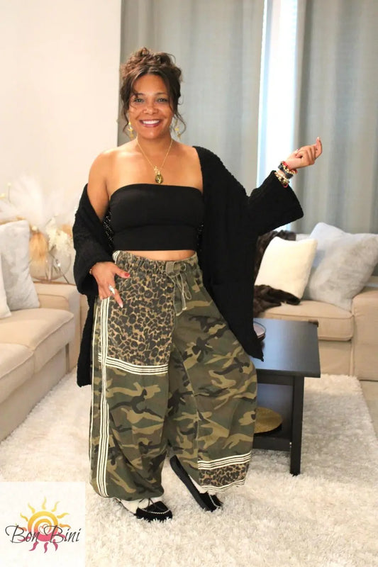 POL Wild Camo Jogger Pants