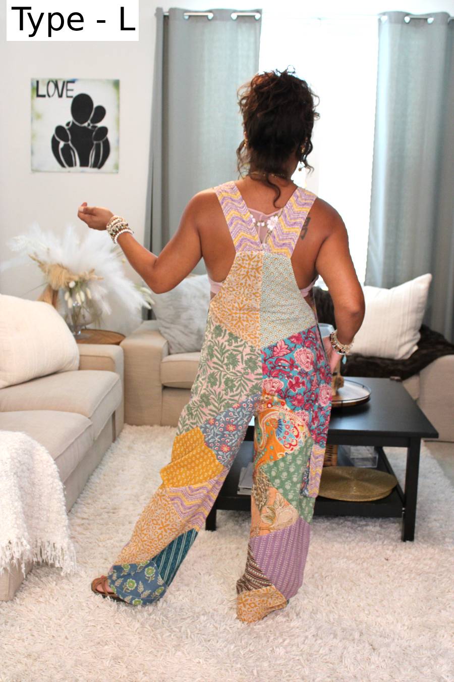 Patches Of The Sky & Sun Jumpsuit