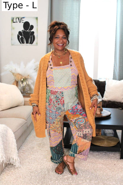 Patches Of The Sky & Sun Jumpsuit
