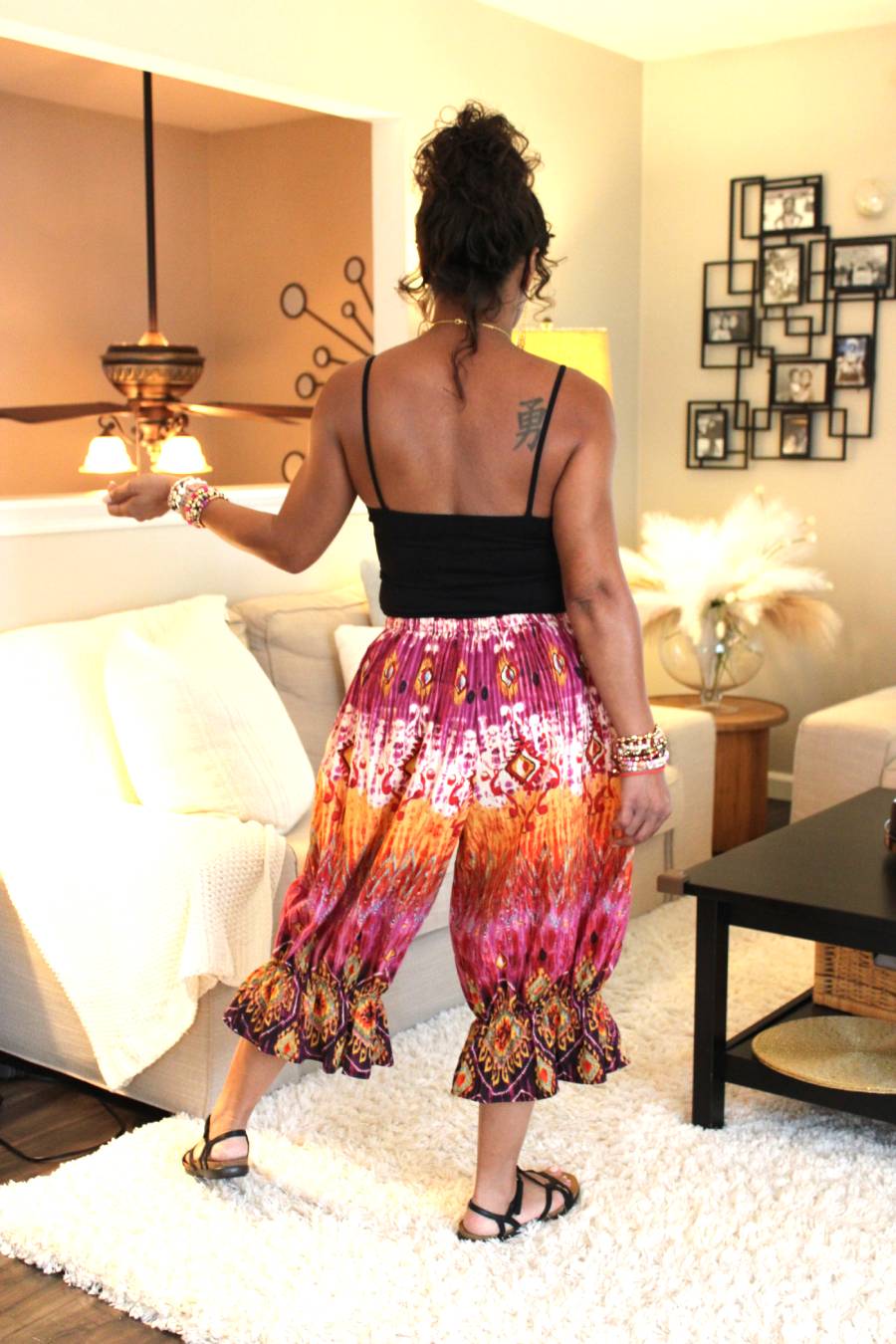 Phoenix Bloomer Midi Capri Short