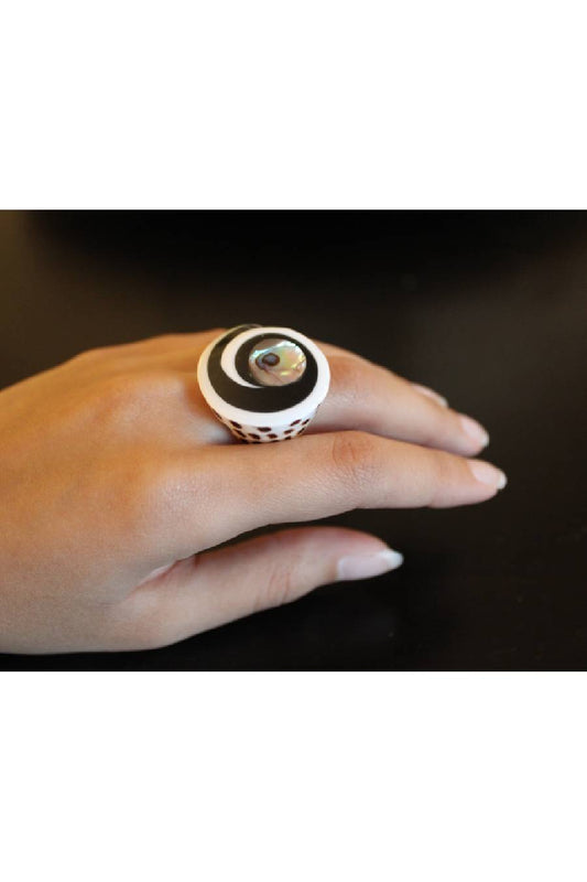 Queen of the Ocean Seashell Ring