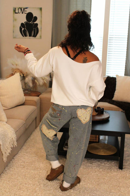 Queen Of Hearts Sweatshirt