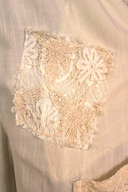 Simple, Summer, Lace Linen Balloon Joggers
