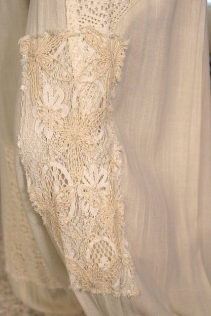 Simple, Summer, Lace Linen Balloon Joggers