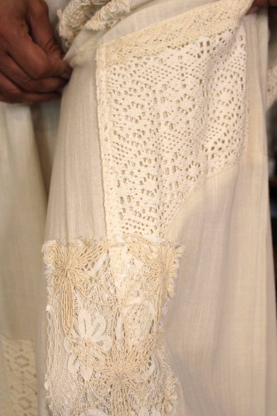 Simple, Summer, Lace Linen Balloon Joggers