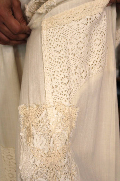 Simple, Summer, Lace Linen Balloon Joggers