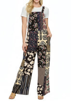 Load image into Gallery viewer, Romantic Dreams Floral Patchwork Jumpsuit
