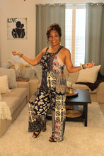 Load image into Gallery viewer, Romantic Dreams Floral Patchwork Jumpsuit
