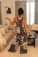 Load image into Gallery viewer, Romantic Dreams Floral Patchwork Jumpsuit
