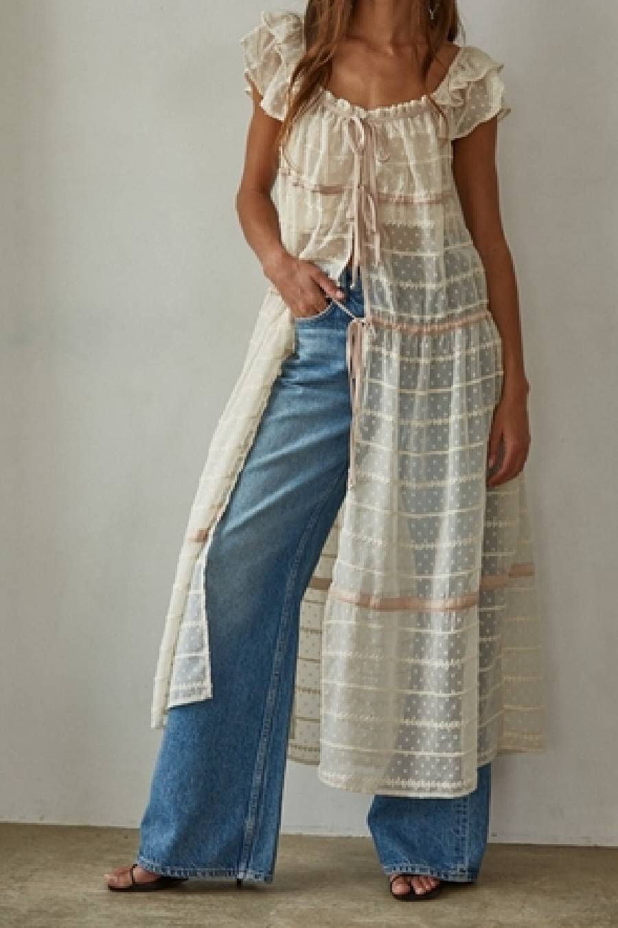 Boho Ballerina Flare Duster