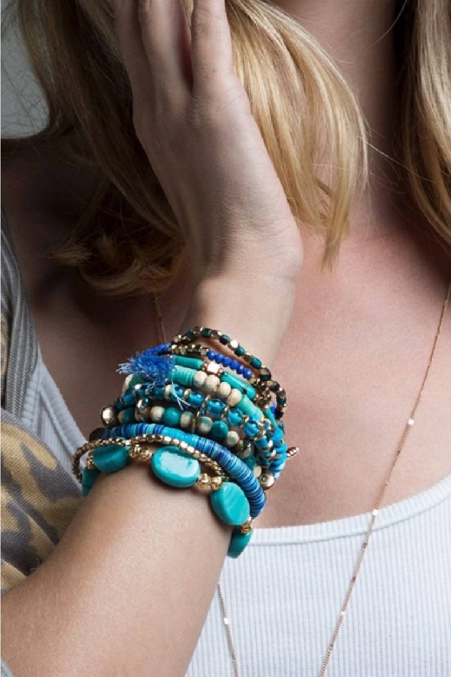 Shoreline Kiss Bohemian Stack Bracelets