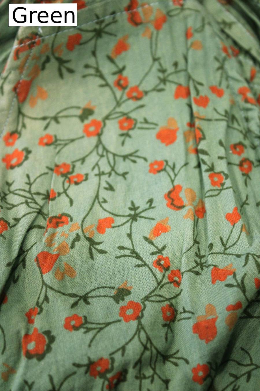 Blossoms Cotton Halter Top