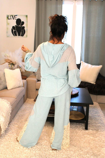 Spring Azure Skys Oversized Hoodie