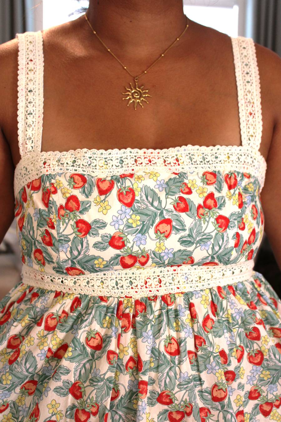 Strawberry Fields Maxi Dress
