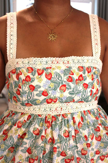 Strawberry Fields Maxi Dress