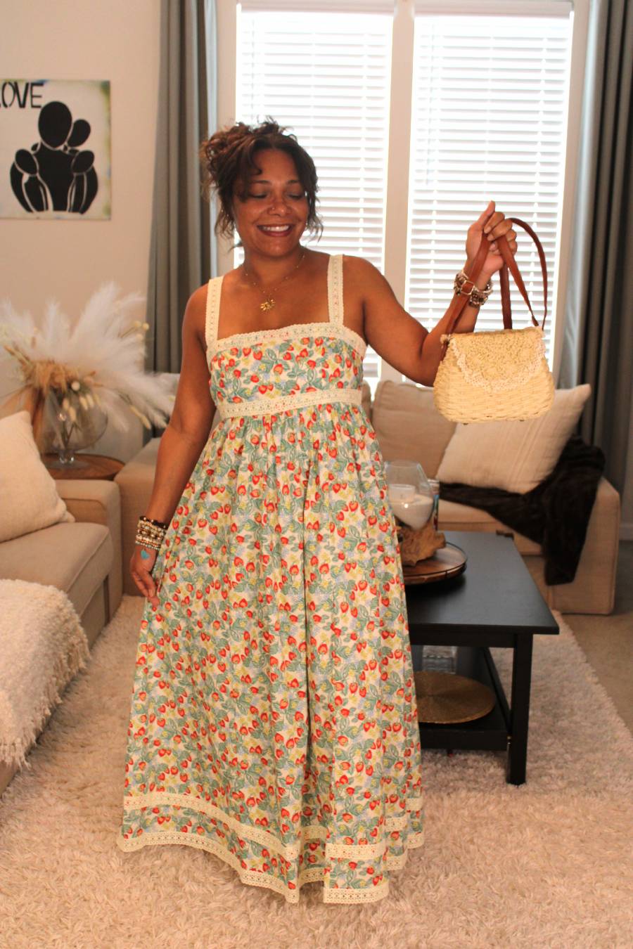 Strawberry Fields Maxi Dress