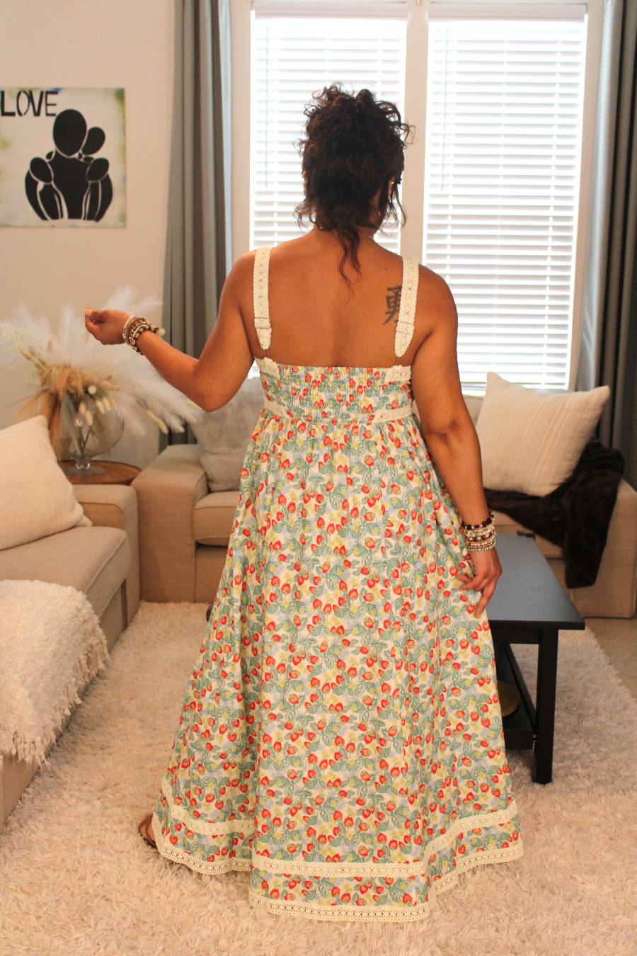 Strawberry Fields Maxi Dress