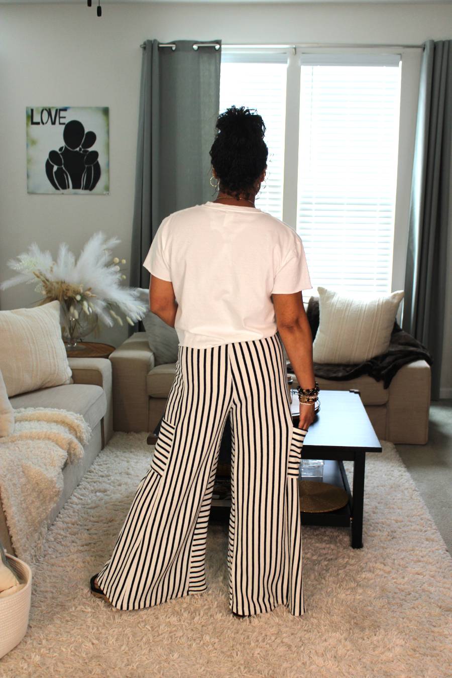 Stripe Me To Paradise Wide Leg Pants