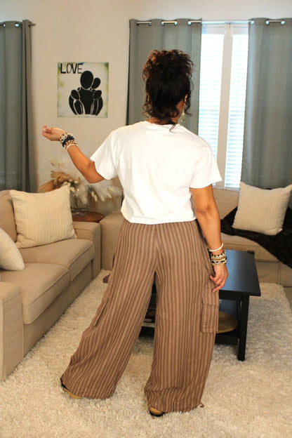 Peaches Vintage Style Long Crop Top