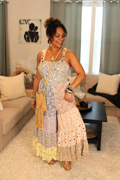 Suncatcher Patchwork Overalls