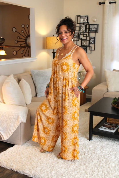 Sunshine Wide Leg Jumpsuit