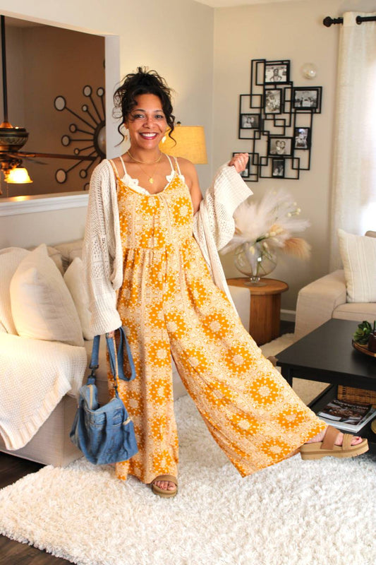 Sunshine Wide Leg Jumpsuit