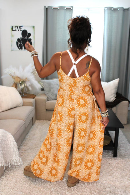 Sunshine Wide Leg Jumpsuit