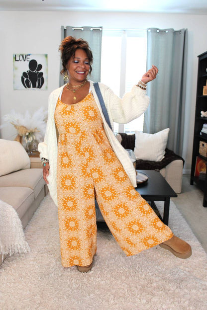 Sunshine Wide Leg Jumpsuit