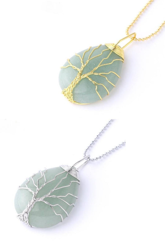 BB Tree of the Green Aventurine Necklace