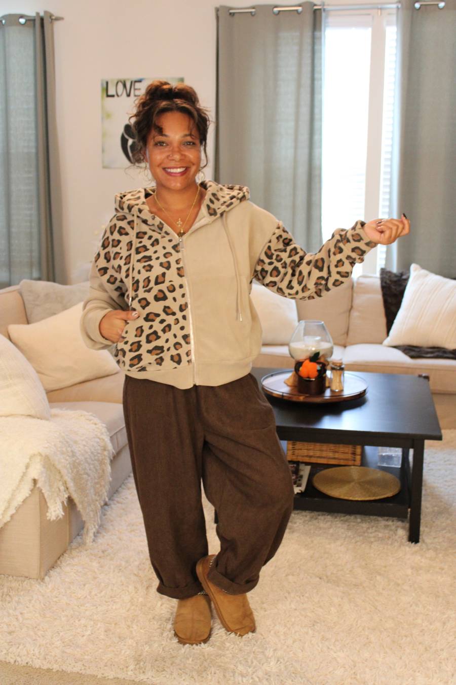 Wild Style Leopard Hoodie