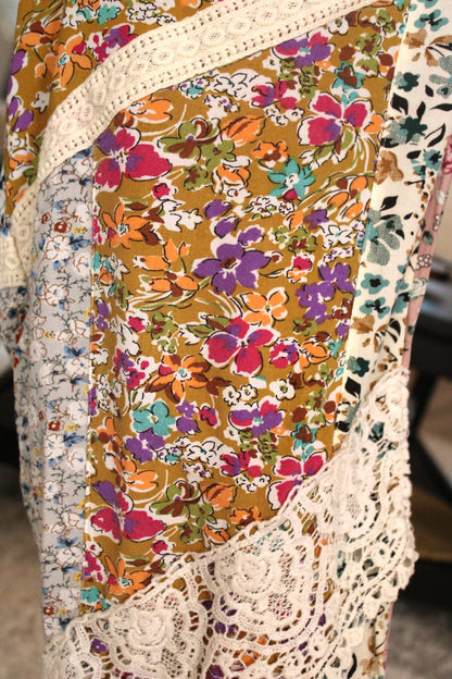YT Color Of Dreams Boho Patchwork Harem Pants