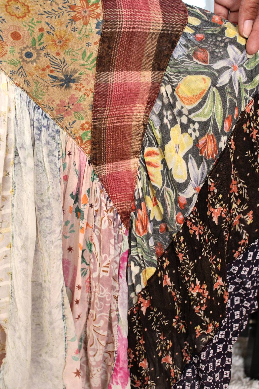 YT Boho Dreams Patchwork Dress