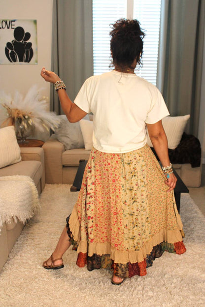 YT Coco Latte Midi Skirt