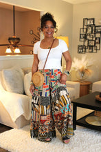 Load image into Gallery viewer, Abstract Allure Palazzo Pants
