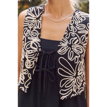 Load image into Gallery viewer, Abstract Embroidered Vest
