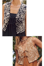 Load image into Gallery viewer, Abstract Embroidered Vest
